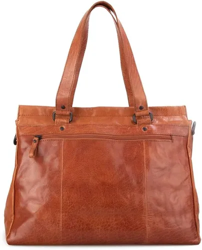 Vista 3 de Spikes & Sparrow Bolso de hombro para laptop Yosemite para mujer, Brandy, Tamaño único