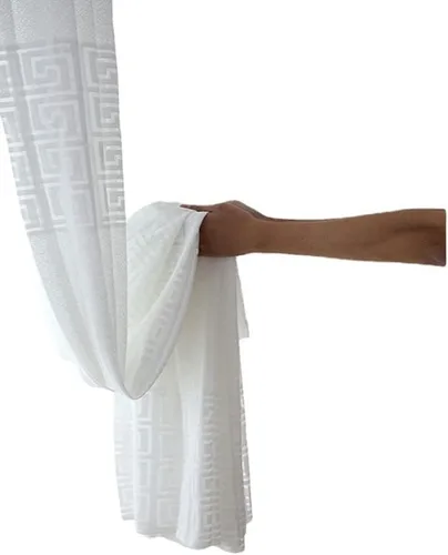 Vista 2 de Cortinas transparentes de tela jacquard de estilo chino, decoración del hogar para sala de estar, comedor, dormitorio, cocina