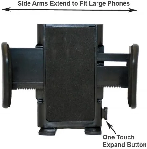 Vista 4 de Xenda Soporte universal para teléfono celular con ventosa para ventana de vehículo para iPod Touch de 1ª, 2ª, 3ª, 4ª, 5ª