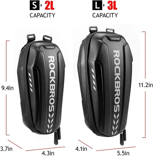 Vista 5 de ROCKBROS Bolsa de almacenamiento impermeable EVA Hard Shell 2L Pequeño