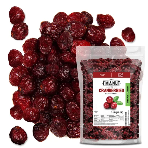 Vista 15 de Arándanos secos, 1 libra (16 oz), regordete y masticable, sin maní ni gluten