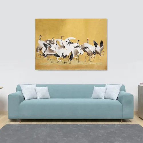 Vista 2 de Ishida Yūte - Lienzo decorativo para pared con marco, varios tamaños (A0, 46 x 32 pulgadas)