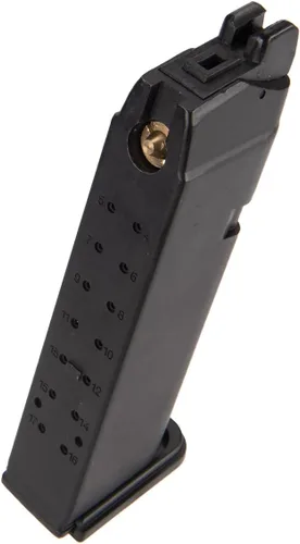 Vista 4 de GoldenBall Double Bell 22 Round CO2 Airsoft Magazine para pistolas G17 Airsoft