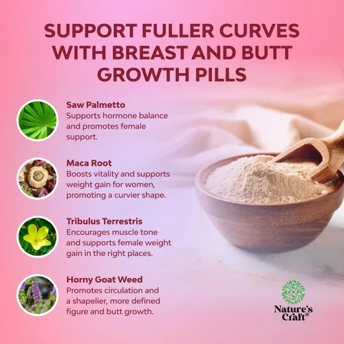 Vista 5 de Natures Craft G Curve Horny Goat Weed para Mujeres - Mezcla Femenina Vigorizante con Raíz de Maca Femenina y Tribulus Terrestris Energía Mejorada