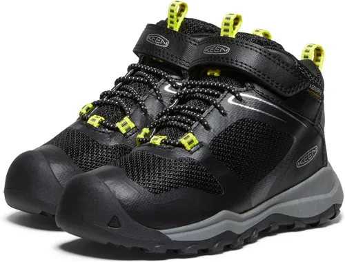 Vista 4 de KEEN Wanduro - Botas de senderismo unisex para niños, impermeables, fáciles de poner y duraderas