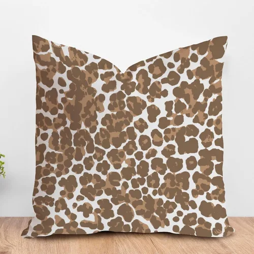 Vista 13 de ArogGeld Funda de almohada para sofá, guepardo y leopardo, estampado de leopardo, funda de cojín decorativa de granja para sala de estar
