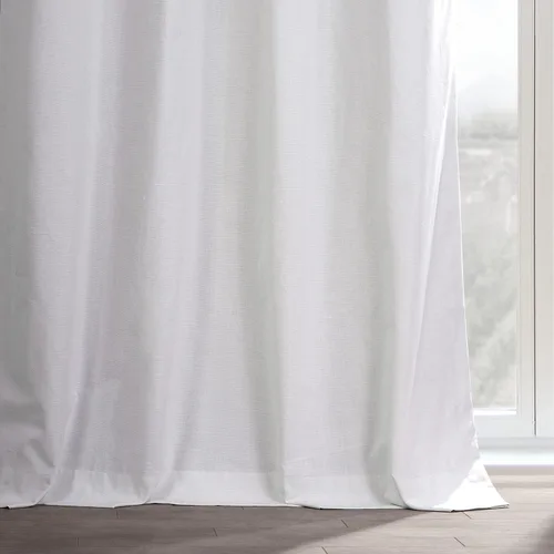 Vista 4 de HPD HALF PRICE DRAPES Cortinas opacas de algodón con ojales para dormitorio, sala de estar, 50 x 96 pulgadas, cortina de tratamiento de ventanas
