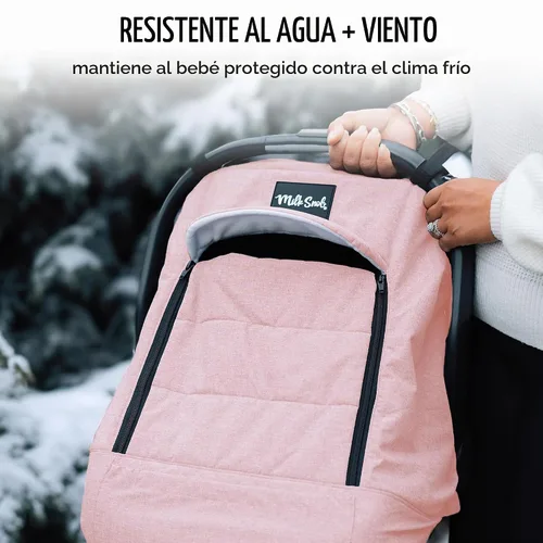 Vista 5 de Milk Snob - Funda de asiento de coche para bebé (rubor)