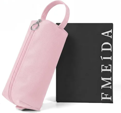 Vista 16 de Fmeida Simple Pencil Case Pouch, Office Supplies Gift for Men Women