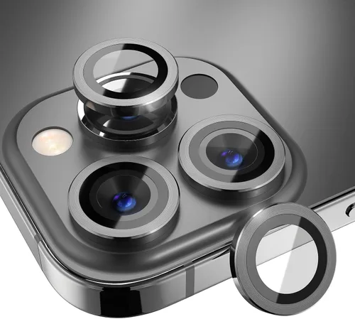 Vista 97 de Choiche Compatible para iPhone 16 Pro/iPhone 16 Pro Max Protector de Lente de Cámara, Vidrio Templado 9H Protector de Pantalla de Cubierta de Cámara