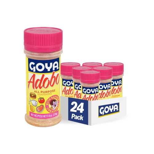 Vista 2 de Goya Adobo - Condimento multiusos con pimienta, 7.5 libras (paquete de 4)