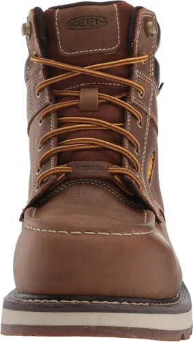 Vista 3 de KEEN Utility Men's Cincinnati 6" Composite Toe Waterproof Wedge Work Boots