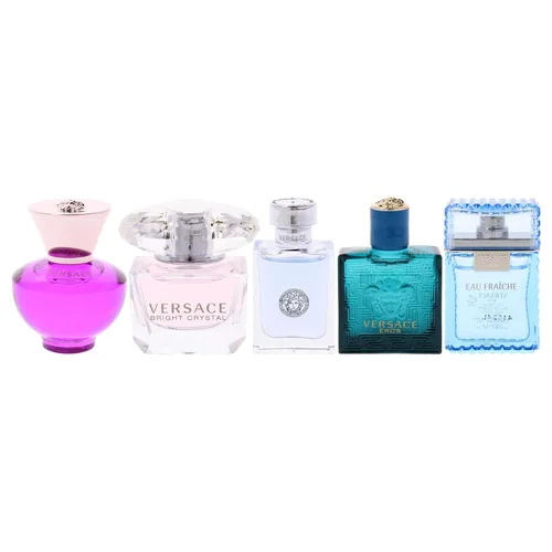 Vista 2 de Colección de Perfumes Versace - Eros, Bright Crystal, Dylan Blue y Más, Set de 5 Piezas