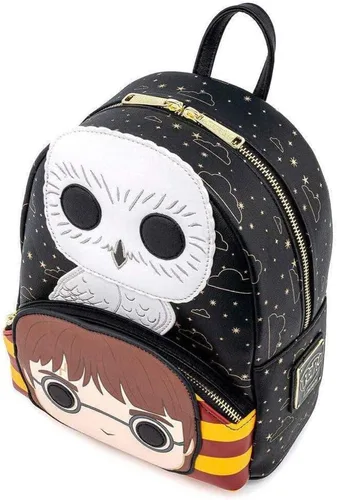 Vista 3 de Loungefly FUNKO POP Harry Potter Hedwig - Mini mochila para cosplay Multi Cosplay