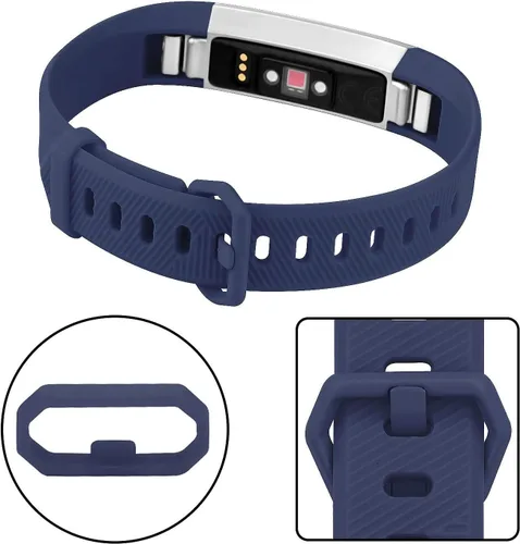 Vista 3 de Pack 3 Replacement Band Compatible for Fitbit Alta/Fitbit Alta HR Bands, Adjustable Replacement Soft Silicone Sport Bands for Woman and men