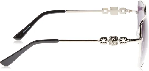 Vista 3 de GUESS Factory - Gafas de sol cuadradas, diseño de aviador