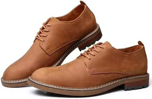 Vista 2 de Zapatos de vestir Oxford casuales con cordones para hombre