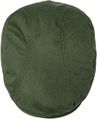 Vista 5 de BOTVELA Hombres Algodón Sarga Newsboy Flat Ivy Driving Hat Gorra ajustada