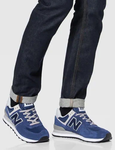 Vista 7 de New Balance 574 V2 Evergreen - Tenis para hombre azul 9
