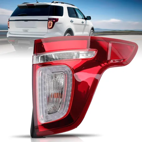 Vista 8 de Luz trasera lámpara de freno trasero para Ford Explorer 2011 2012 2013 2014 2015 (lado izquierdo del conductor)