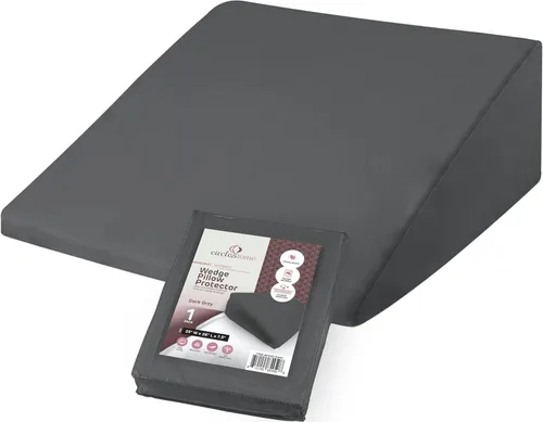 Vista 61 de CirclesHome Juego de 4 protectores de almohada estándar con cremallera, fundas de almohada transpirables 100% algodón, protegen las almohadas