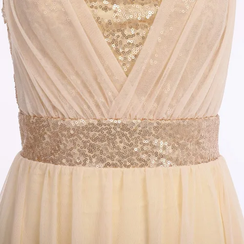 Vista 4 de ODASDO Vestido de danza lírica para adultos disfraz moderno contemporáneo lentejuelas de malla tul alto falda baja ropa de baile de ballet