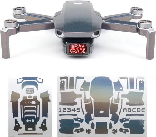 Vista 10 de Wrapgrade Carcasa compatible con DJI Mavic Mini PLATA DE LA FUERZA