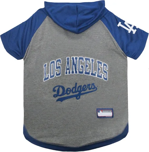 Vista 25 de Sudadera con capucha MLB para perros y gatos - Camiseta con capucha para perros Philadelphia Phillies, extra pequeña. - Sudadera con capucha