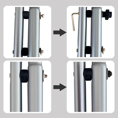 Vista 4 de 12 tornillos y pernos largos para trampolín, pernos y tuercas de trampolín, espaciadores de espacio para barra de trampolín, accesorios de repuesto