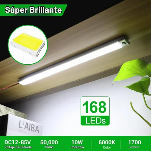 Vista 2 de CT CAPETRONIX Barra de luz LED de 12 V, 168 LED, 1700 lúmenes, 10 W, CC de 12 voltios con interruptor de encendido/apagado, para remolque de carga