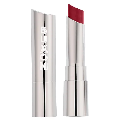 Vista 13 de Buxom Lápiz labial satinado completo, formulado con ácido hialurónico y cera de girasol, lápiz labial cremoso hidratante, acabado satinado, ligero