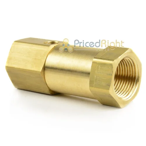 Vista 4 de Nuevo Válvula de retención en línea para compresor de aire 3/4" FPT x 3/4" FPT