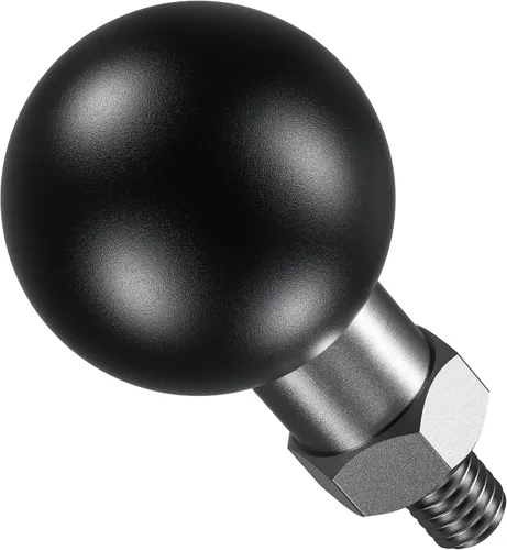 Vista 7 de BRCOVAN Paquete de 2, adaptador de bola de 1 pulgada con poste roscado M8 x 1.25