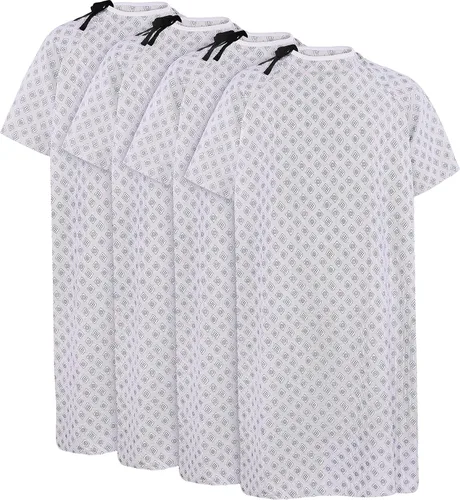 Vista 9 de Utopia Care Unisex Hospital Gowns, Patient Gowns with Back Tie for Men and Women, Comfortably Fits Sizes up to 2XL