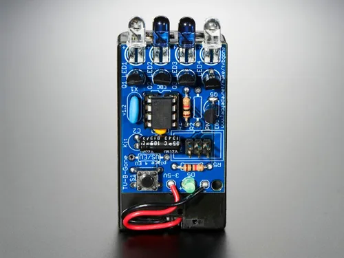 Vista 3 de Adafruit kit TV-B-Gone, universal v1.2