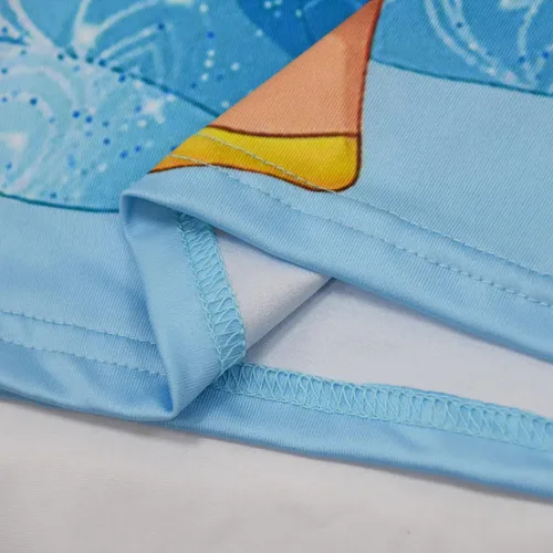 Vista 4 de AOVCLKID Camisón de princesa para niñas pequeñas, pijamas de dibujos animados