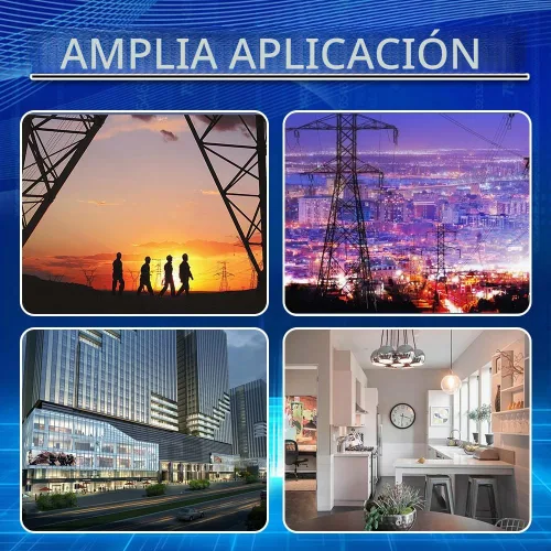 Vista 6 de Interruptor de circuito THQL2150, Compatible con General Electric, Reemplazo para interruptor THQL 2p 50A, 2 polos 50 amperios 120/240V 10kA