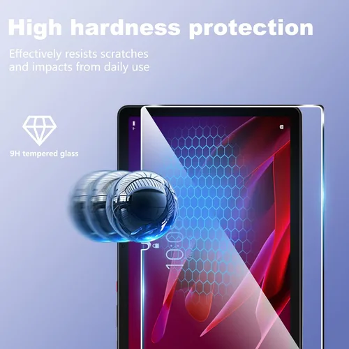 Vista 23 de Protector de pantalla para Redmi Pad 2 SE (2026) de 9.7 pulgadas, dureza 9H, arañazos, vidrio templado, compatible con fundas, arañazos