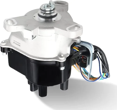 Vista 2 de MOSTPLUS Distribuidor de encendido compatible con 1992-1995 Accord Prelude 2.2L L4 bobina externa TD52U TD59U
