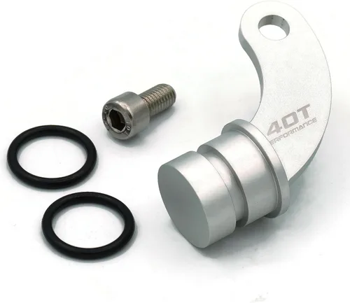 Vista 2 de Carcasa de termostato de aluminio Billet J-PLUG - Compatible con B6 Audi A4 1.8T - PN 06B103033 06B103033A