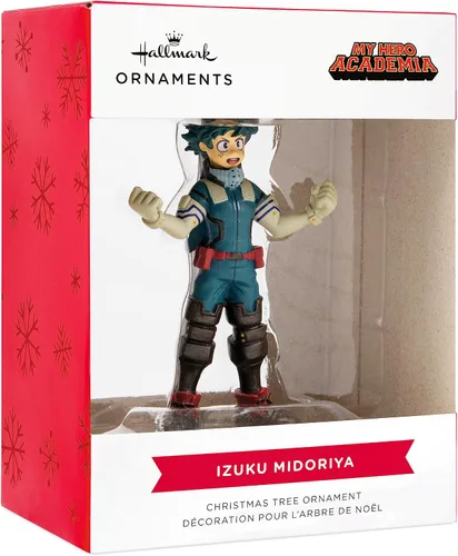 Vista 3 de Hallmark My Hero Academia Izuku Midoriya - Adorno navideño
