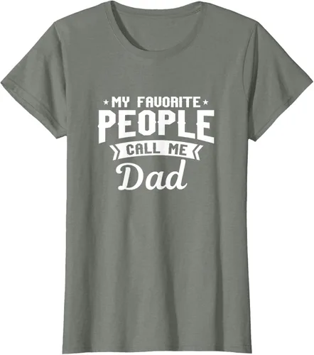Vista 15 de My Favorite People Call Me Dad - Camiseta divertida, Negro, S