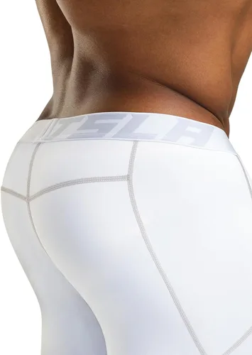 Vista 5 de TSLA - Pantalones de compresión térmica para hombres, calzas deportivas para correr, ropa base de invierno