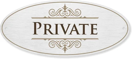 Vista 13 de Señal de baño de SmartSign para todas las personas para puerta, con adhesivo de 3M y agujeros pretaladrados, 3.5 x 8 pulgadas, señal de baño