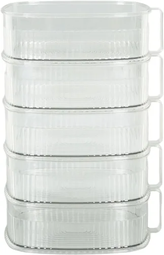 Vista 10 de Cubierta antipolvo de alimentos para almacenamiento de sobrantes, cubierta transparente para el polvo de platos, cubiertas de platos de varias