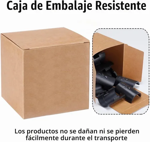 Vista 7 de 8 clips de alambre de metal para estantería de poste de 1 pulgada, 4 pares de reemplazos de plástico