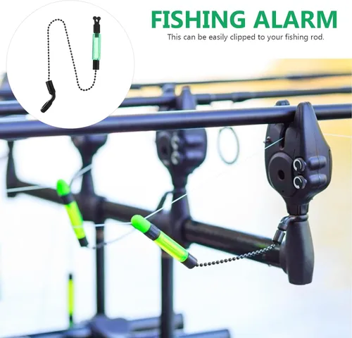 Vista 2 de 3 unids Pesca Alarma Accesorios de Pesca Carpa Bite Indicador Percha Rack