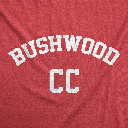 Vista 2 de Bushwood Country Club - Camiseta de golf para hombre, camiseta divertida para regalar a papá, Rojo brezo