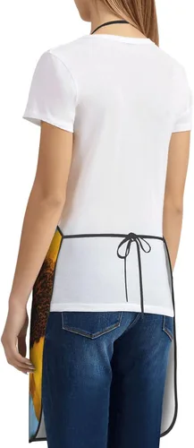 Vista 4 de Delantal personalizado, diseño personalizado, nombre, texto, foto, logotipo, chef, delantal de cocina, delantal de cocina impermeable, para hombres