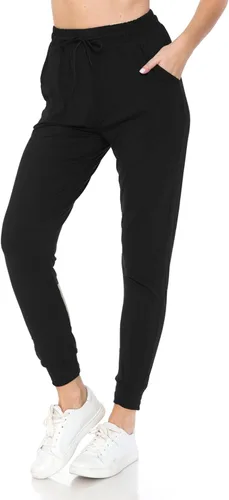 Vista 7 de Leggings Depot - Pantalones deportivos de calce relajado para mujer, con bolsillos y puños, ideales para yoga y entrenamiento